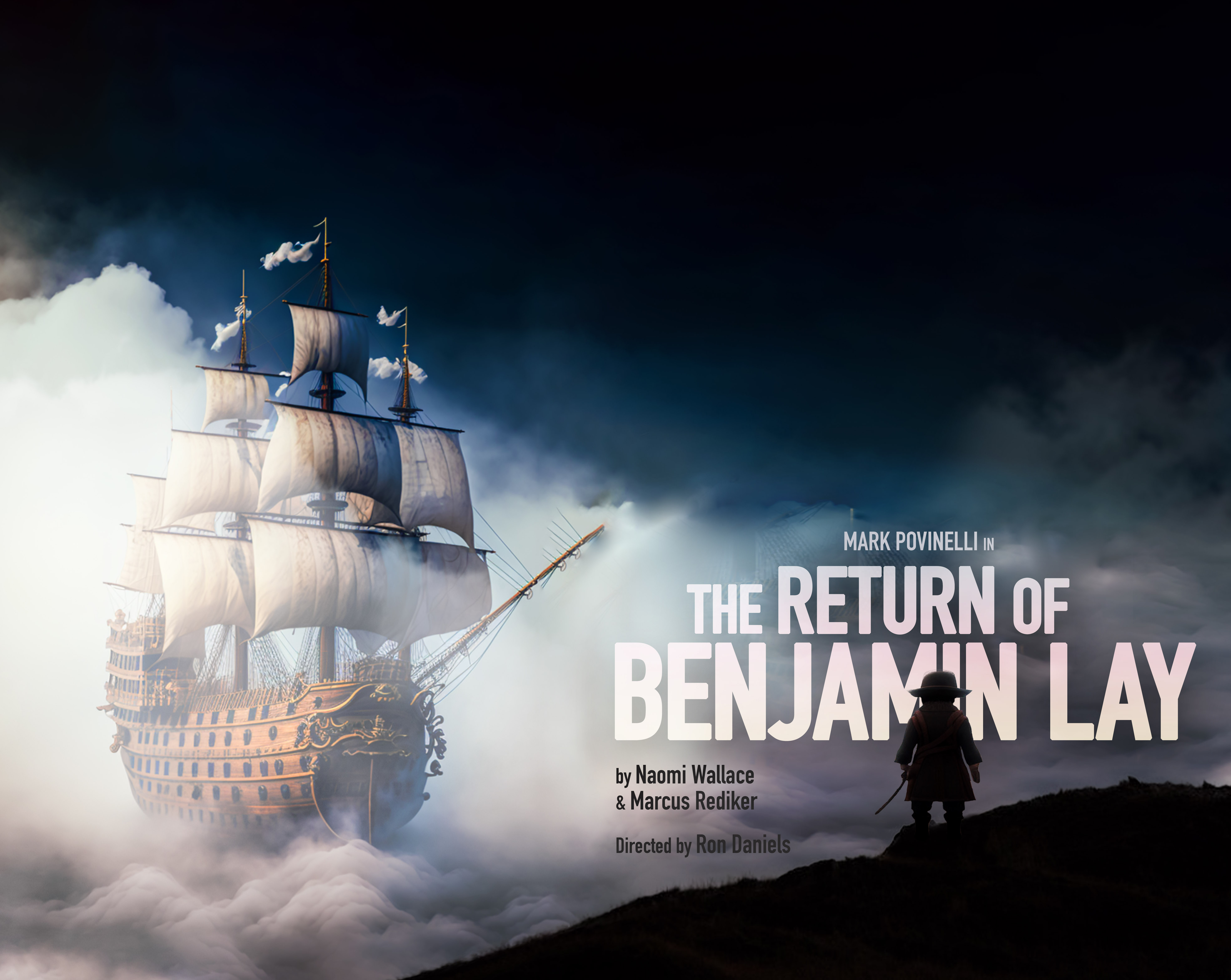 "The Return of Benjamin Lay," a play by Marcus Rediker, promotional graphic