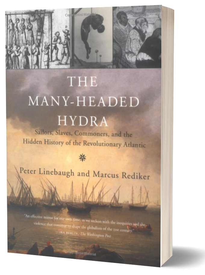Book cover of The Many-Headed Hydra by Marcus Rediker